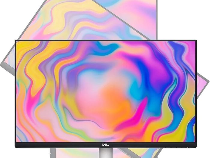 Dell S2722QC 27-inch 4K UHD 3840 x 2160 60Hz Monitor 8MS Grey-to-Grey Response Time (Normal Mode) Built-in Dual 3W Integrated Speakers 1.07 Billion Colors Platinum Silver
