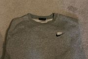 grey nike jumper
