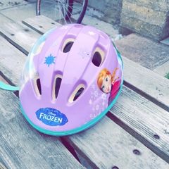 Frozen childs safety helmet