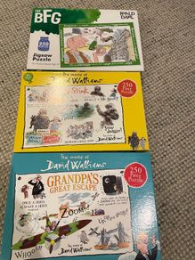 jigsaw puzzles - 250 pieces - roald Dahl & David Williams