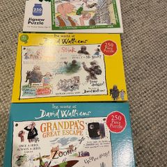 jigsaw puzzles - 250 pieces - roald Dahl & David Williams