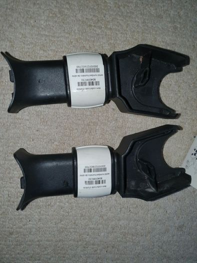 Bugaboo adaptors for Maxi Cosi carseats.