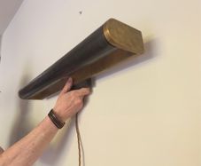 Brass and Copper Wall Light