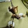 Three-Arm Chandelier, Made in Italy, Mid-20th Century Image 10
