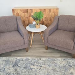 2 Single Seater Sofas