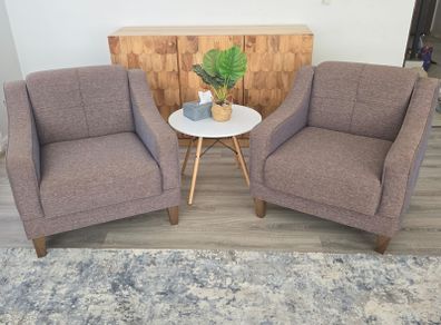 2 Single Seater Sofas