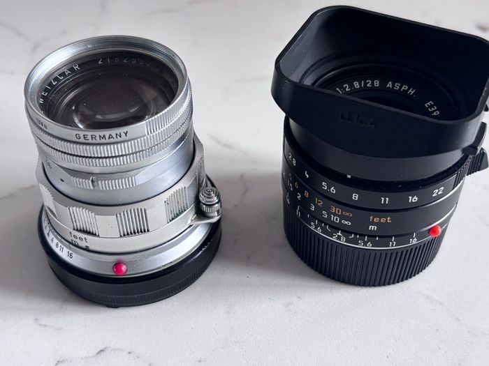 Leica Lens x 2