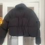 Black puffer jacket Image 2