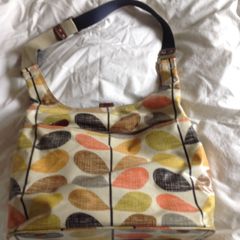Orla Kiely nappy bag