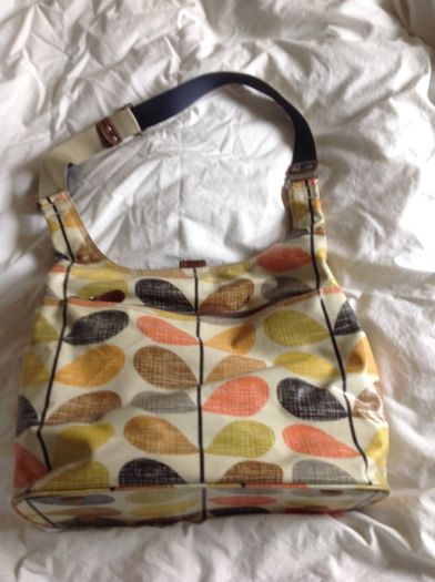 Orla Kiely nappy bag