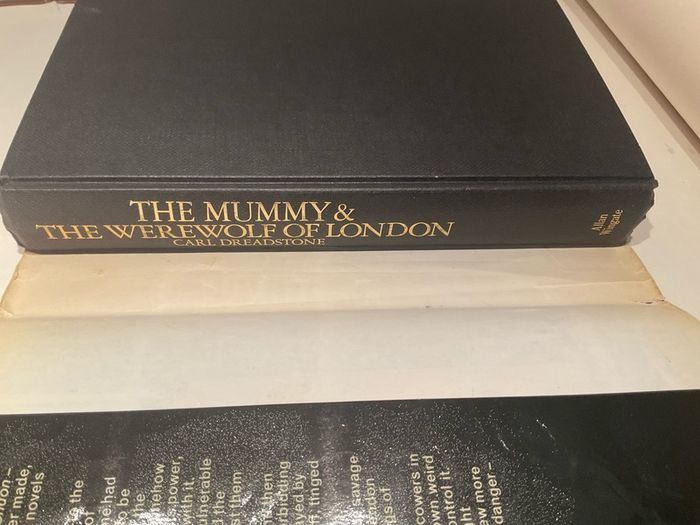 First edition hardback  The Mummy and The Werewolf of London Classic Library of Horror Omnibus Carl Dreadstone