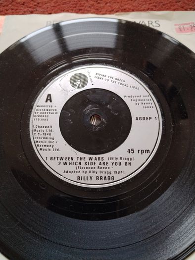 Vinyl Billy Bragg Between The Wars