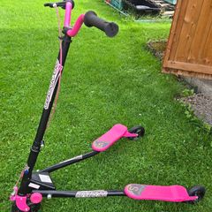 Sporter 3 wheeled swing scooter - pink