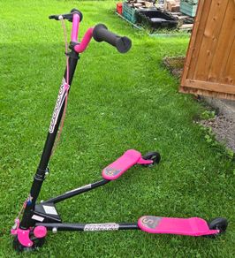 Sporter 3 wheeled swing scooter - pink