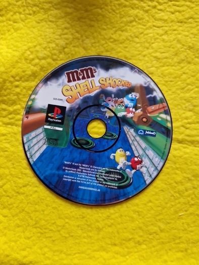 M&m s shell shocked PlayStation1 ps1 PlayStation2 ps2 games Original