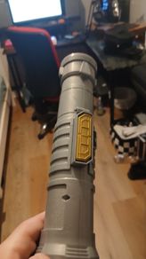 Powersaber green and red lightsabers