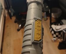 Powersaber green and red lightsabers