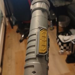 Powersaber green and red lightsabers