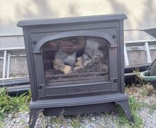 Gas fire