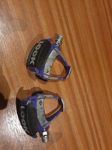 Look PP76 carbon pedals vintage 80s kelly roche eroica