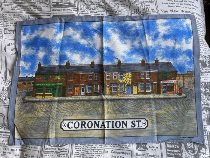 Brand New Coronation Street Tea Towel