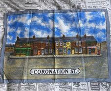 Brand New Coronation Street Tea Towel