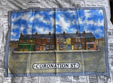 Brand New Coronation Street Tea Towel