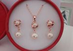 Pendant and Earrings Set
