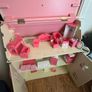 girl's doll house with pretend play furniture Image 10