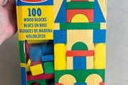 Melissa &amp; Doug Wood Blocks Set
