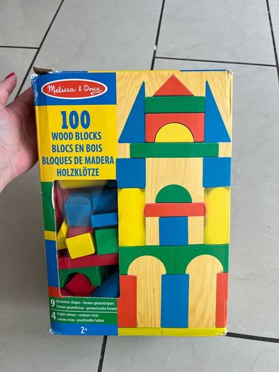 Melissa & Doug Wood Blocks Set