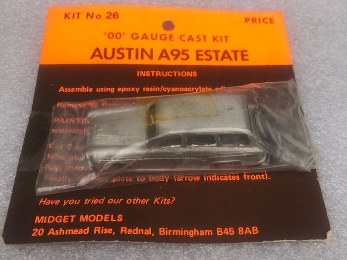 Midget Models whitemetal kit selection