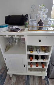 Lovely white drinks cabinet