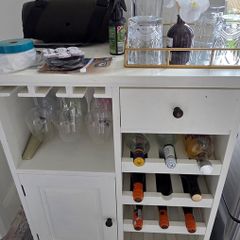 Lovely white drinks cabinet