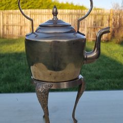 Vintage brass kettle