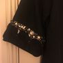 Black coat Fran & Jane beaded price drop Image 4