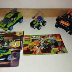 LEGO Vehicle Bundle Creator + Power Miners + Race Car