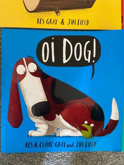 childrens books - 6 x oi dog series