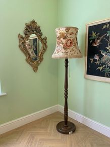 Large vintgae lampshade -shade only