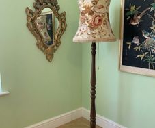 Large vintgae lampshade -shade only