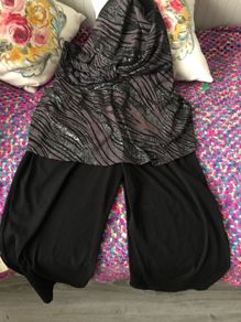 Size 16 One shoulder jump suit