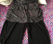 Size 16 One shoulder jump suit