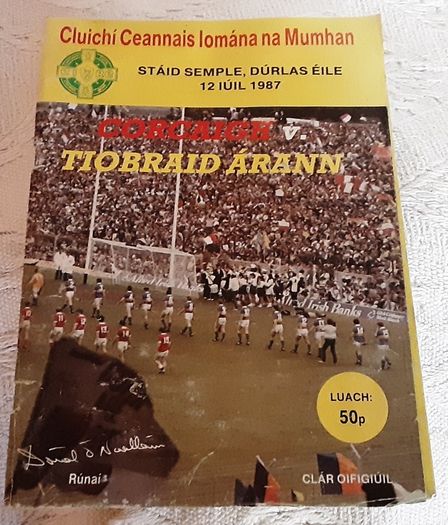 selection of hurling programmes pre 00