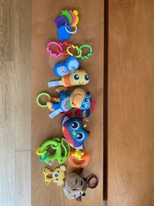 Baby Rattle, Cloth Book and Soft toys