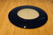 Black Glass Dome Shaped Photo Frame