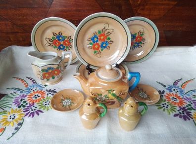 miniature china set