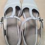 womens ECCO Touch 25 T strap sandals open toe ankle strap grey leather  Size UK 6.5 - 7 EU 40 Image 9