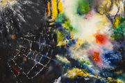 forest trap watercolour