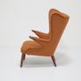 Vintage Studio-Quality Model 91 Papa Bear Winged Armchair by Svend Skipper, 1950s Image 9