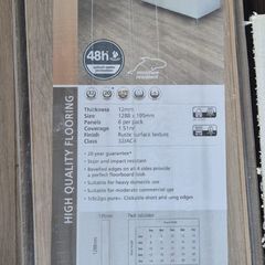 10.5m sq laminate flooring